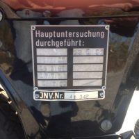 ALUSCHILD "HAUPTUNTERSUCHUNG" / TYPENSCHILD - für alle PUCH - POSTMODELLE !! – Bild 2