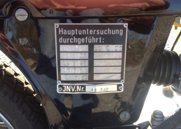 ALUSCHILD "HAUPTUNTERSUCHUNG" / TYPENSCHILD - für alle PUCH - POSTMODELLE !! – Bild 2