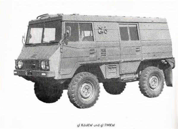 STEYR - PUCH PINZGAUER TYP 710 (PKW) – Technische Beschreibung & Bedienungsanweisung – Original vom österreichischen Bundesheer !! – Bild 4