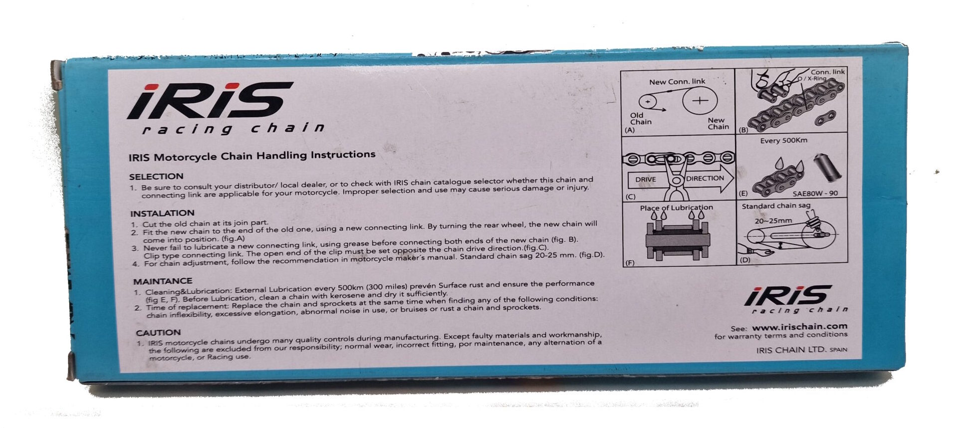 KETTE - Iris RX 415-122 Glieder - verstärkte Ausführung – Bild 2