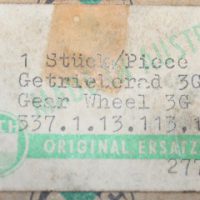 Getriebewelle -Zahnrad – (3.Gang) 6 Gang Motor – Original PUCH Ersatzteil (NOS) – Bild 4