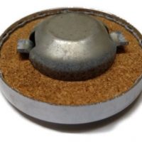 TANKDECKEL Ø 40 mm - Original ZKW – chrom (NOS) – Bild 2