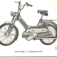 PUCH MAXI - 2. Modell - BETRIEBSANLEITUNG -  1971 (kein Nachdruck) – Bild 2