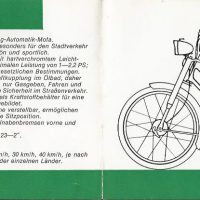 PUCH MAXI - Original Prospekt von 1969 – Bild 2