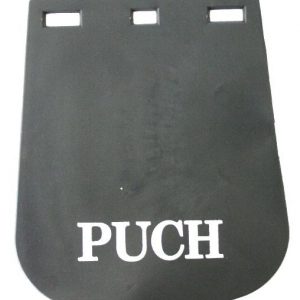 SCHMUTZFÄNGER / SPRITZSCHUTZ mit "PUCH"-AUFSCHRIFT für Kotflügel vorne