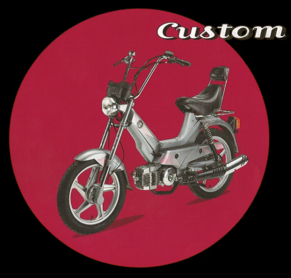 AUFKLEBERSATZ komplett - PUCH MAXI CUSTOM