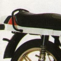 AUFKLEBERSATZ - PUCH COBRA M 80 (Ergänzung) - 2x Heckaufkleber / links und rechts + 2x Seitendeckel-Aufkleber / links und rechts – Bild 2
