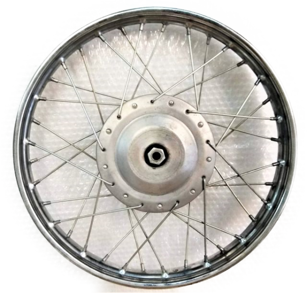 Komplettrad - Speichenfelge vorne – Puch M50 + KTM Comet Modelle (NOS) – Bild 2