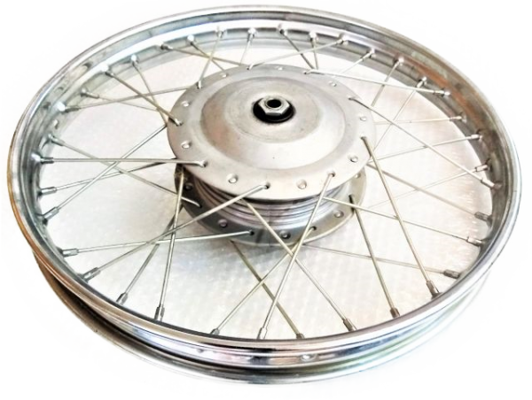 Komplettrad - Speichenfelge vorne – Puch M50 + KTM Comet Modelle (NOS) – Bild 4