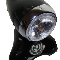 SCHEINWERFEREINSATZ komplett inkl. Lampe 6V/15W - PUCH MS, MV, VS, DS(alt), X30 – Bild 7
