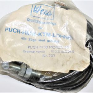 PUCH MONZA 4 S – Original WECA Ersatzteil - Bremsseil vorne – schwarz (NOS)