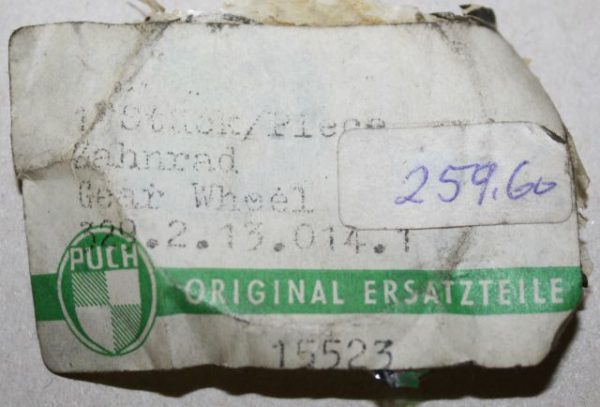 Getriebewelle -Zahnrad – (4.Gang) 4 Gang Motor – Z=22 – Original PUCH Ersatzteil (NOS) – Bild 4