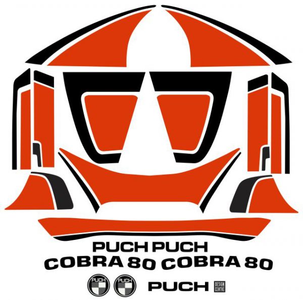 AUFKLEBERSATZ - PUCH COBRA M 80 – Bild 2