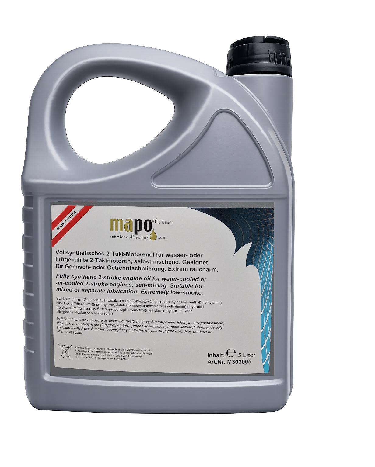 AKTION !! 5 Liter - MAPO SYNT SPEED 2 TAKT- Hochleistungsöl – Bild 2
