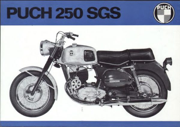PUCH 250 SGS II - Original Prospekt - Ungebraucht aus Händlerbeständen !!