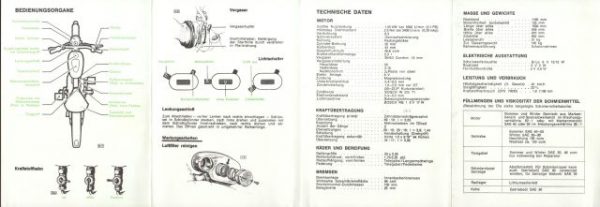 PUCH MV 50 S (letztes Modell) – Original TYPBLATT  (kein Nachdruck) – Bild 3