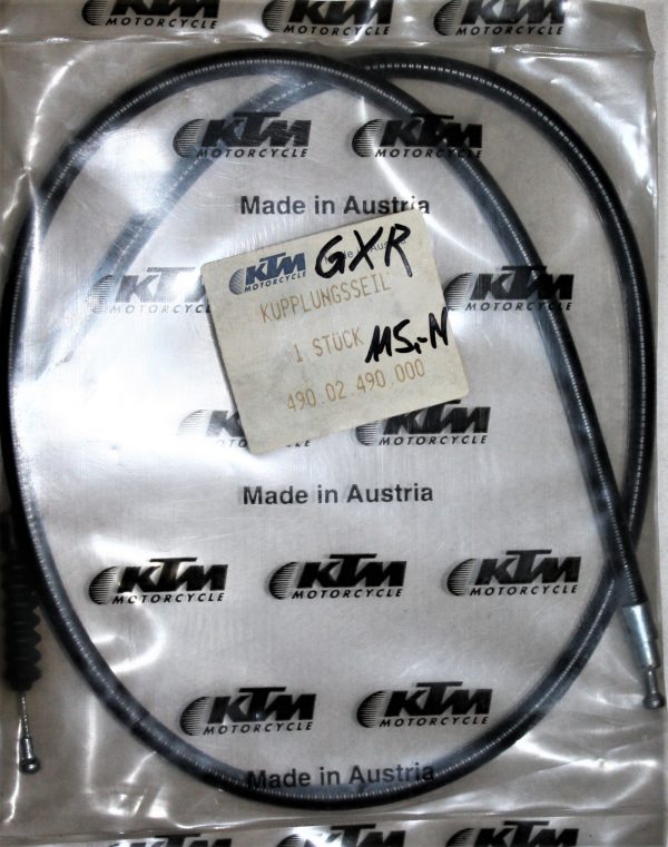KTM GXR+GXE 50/75 – Original KTM Ersatzteil – Kupplungsseil – schwarz (NOS)