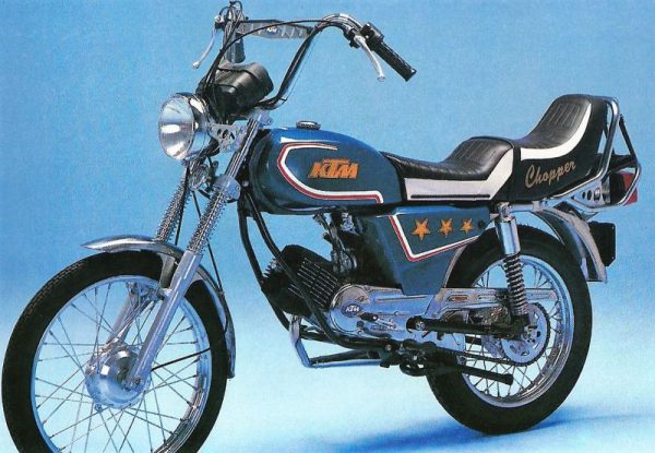 KTM CHOPPER 50 / 80 – Aufklebersatz komplett