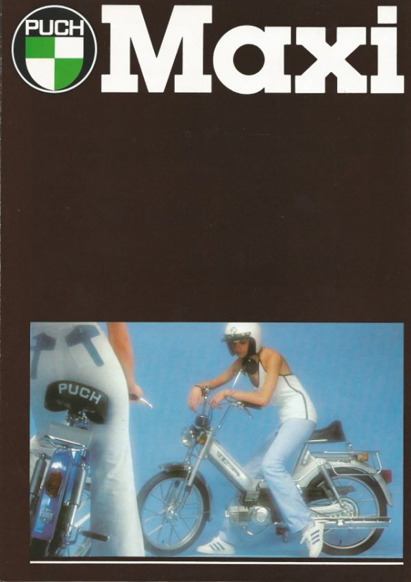PUCH MAXI S Sport – Prospekt – DEUTSCHLAND – Ungebraucht aus Händlerbeständen !!