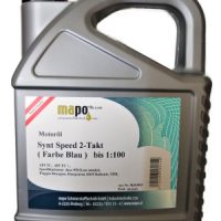 AKTION !! 5 Liter - MAPO SYNT SPEED 2 TAKT- Hochleistungsöl – mit Husqvarna Freigabe ist auf bis zu 19000 Umin getestet !!
