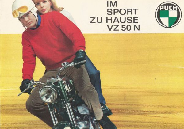 PUCH VZ 50 - Original Prospekt - Ungebraucht aus Händlerbeständen !!