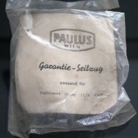 LOHNER SISSY II- Original PAULUS Ersatzteil - Fußbremszug - kurz - grau (NOS)