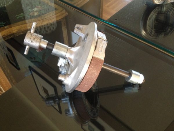 Bremstragplatte hinten komplett - Puch Cobra, Imola (NOS) – Bild 3