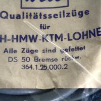 PUCH DS 50 Bremsseilzug hinten grau – Bild 3