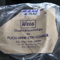 PUCH DS 50 Bremsseilzug hinten grau