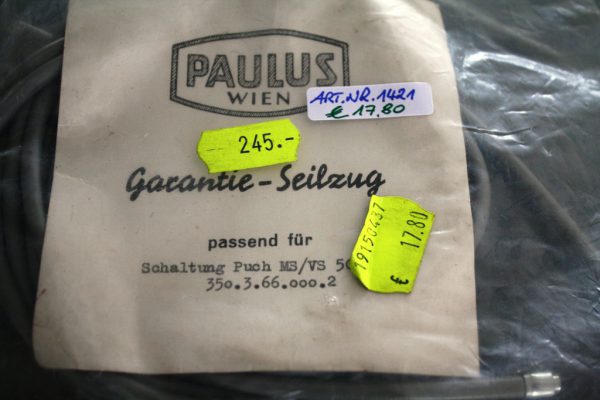 PUCH MS/VS 50 2 Gang Schaltzug grau ohne Rohrbogen – Bild 3
