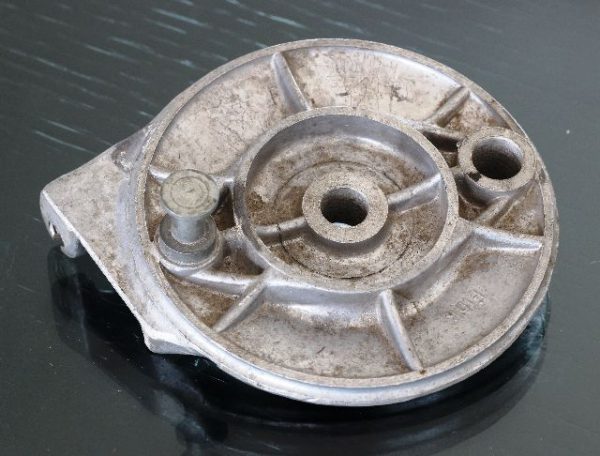 Bremsankerplatte vorne (Nocke 12mm) PUCH MS 50 1. Modell – Bild 3