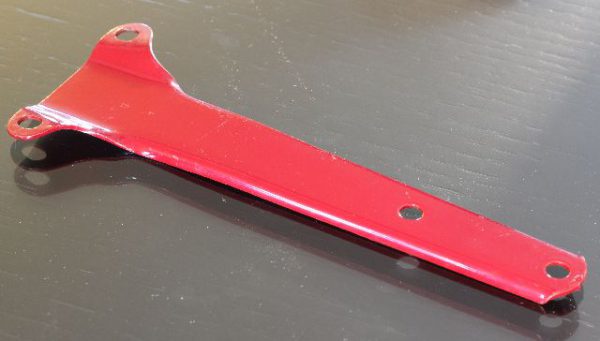 PUCH MS 50 - Kotflügelträger 175 mm (NOS) rot