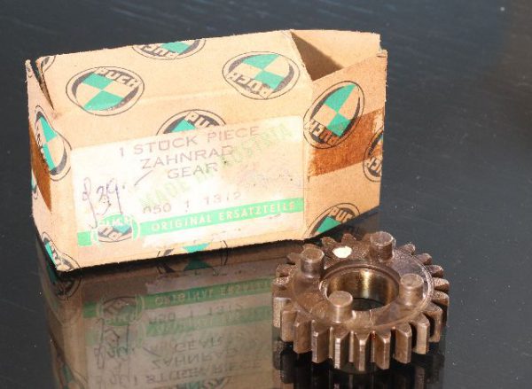 Getriebewelle -Zahnrad - (2.Gang) 2 Gang Motor – Z =23 – Original PUCH Ersatzteil (NOS)