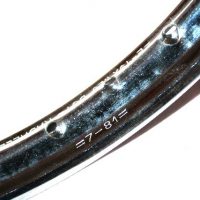 FELGE - 1,20 x 19 - PUCH MS 50 + HMW S - ORIGINALTEIL aus Altbestand (NOS) – Bild 5
