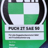 20 Liter - PUCH 2T SAE 50 - Einzigartig auf dem Markt - inklusive Versandkosten !! – Bild 3