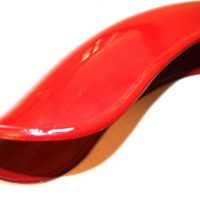KTM COMET - vorderer Kotflügel mit Bügel-rot – Bild 5