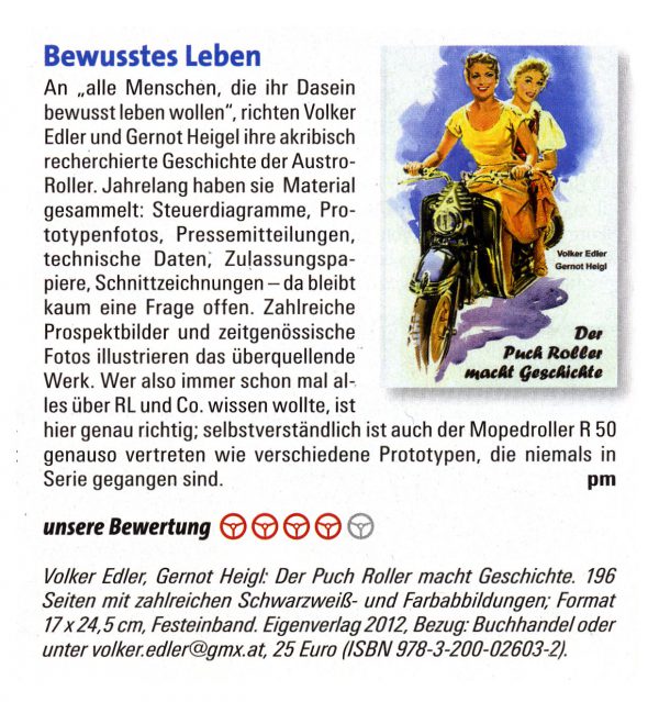 DER PUCH ROLLER MACHT GESCHICHTE - DAS BUCH – Bild 5