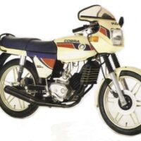 AUFKLEBERSATZ - 12 teilig - PUCH COBRA GTL - letztes Modell - Blau / Rot