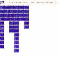 KTM Fahrräder Österreich-Modelle 1981 - 1/81 - Original Microfiche – Folie