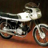 AUFKLEBERSATZ - PUCH COBRA GS - Silber