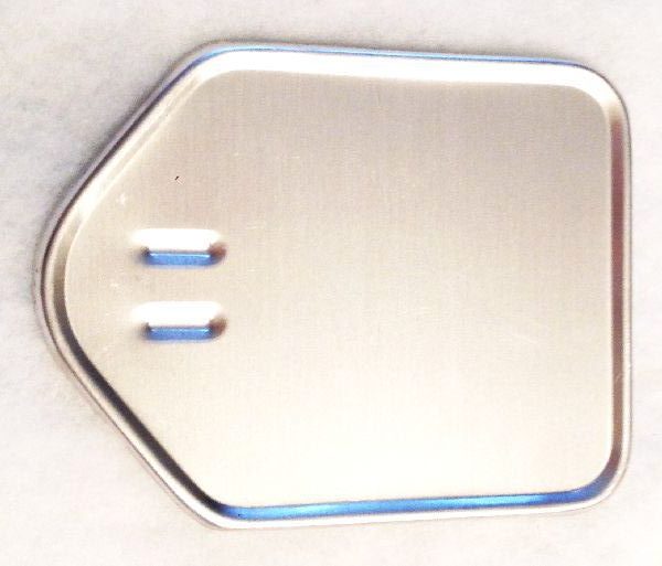 Blechunterlage für Nummerntafel-Moped