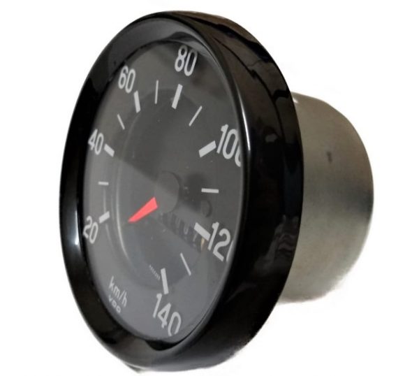 VDO Tacho 0- 140 km/h – schwarz – komplett neu überholt – Ø 60 mm – Bild 2