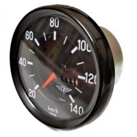 VDO Tacho 0- 140 km/h – ZÜNDAPP - schwarz – komplett neu überholt – Ø 60 mm – Bild 2