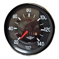 VDO Tacho 0- 140 km/h – ZÜNDAPP - schwarz – komplett neu überholt – Ø 60 mm