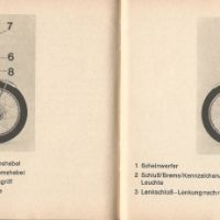 KREIDLER FLORETT - Kleinkraftrad – Bedienungsanleitung ( Original ) – RARITÄT – Bild 2