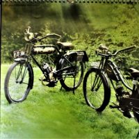STEYR DAIMLER PUCH - Motorrad und Moped - Wand-Kalender - Original von 1983 - mit vielen Abbildungen - sehr guter Zustand - SEHR RAR !! – Bild 4