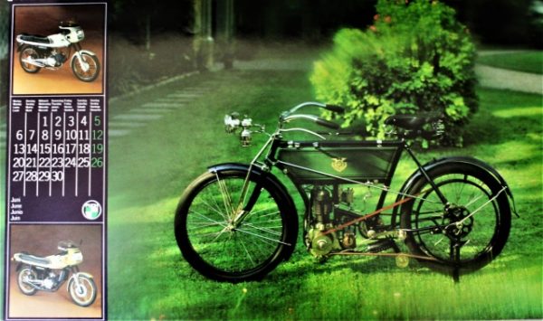 STEYR DAIMLER PUCH - Motorrad und Moped - Wand-Kalender - Original von 1983 - mit vielen Abbildungen - sehr guter Zustand - SEHR RAR !! – Bild 7