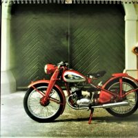 STEYR DAIMLER PUCH - Motorrad und Moped - Wand-Kalender - Original von 1983 - mit vielen Abbildungen - sehr guter Zustand - SEHR RAR !! – Bild 8