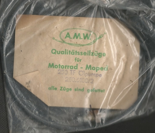 PUCH 250 TF – Original AMW Ersatzteil – Ölpumpe – schwarz (NOS) –