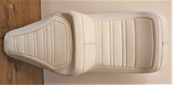 VESPA Sitzbank - DESIGN SELLE (D.S.) - Diesse Country Club - weiß - original aus dem Jahre 1985 - NOS – Bild 5